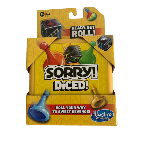Hasbro Other - Sorry Diced Ready Set Roll W/Game Case Hasbro Gaming Ages 6+ Brand New 2021